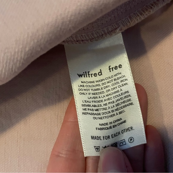 Aritzia pink Wilfred free jacket XXS BNWOT - Picture 7 of 8